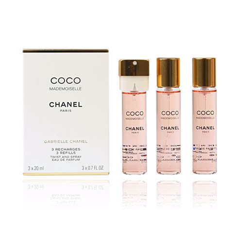 chanel perfume refillable|coco mademoiselle refill only.